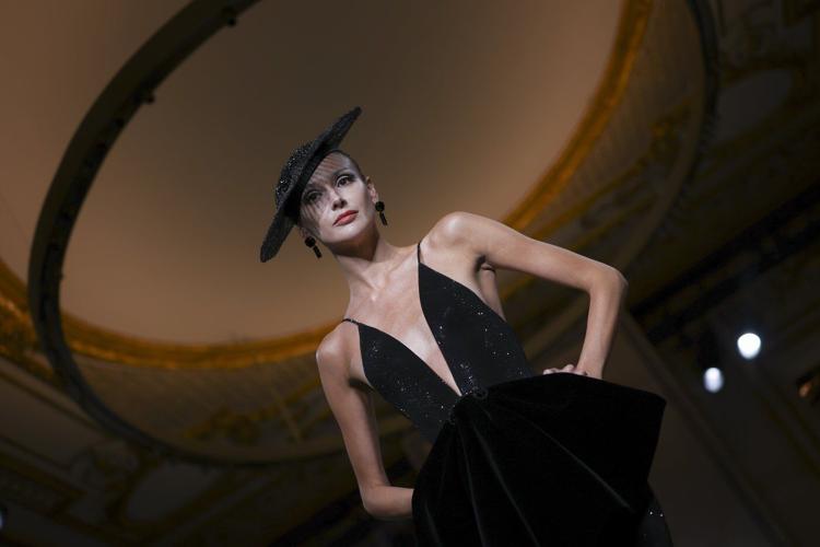 Armani couture channels black as maestro misses Paris bow for 1st time, days from 91st birthday