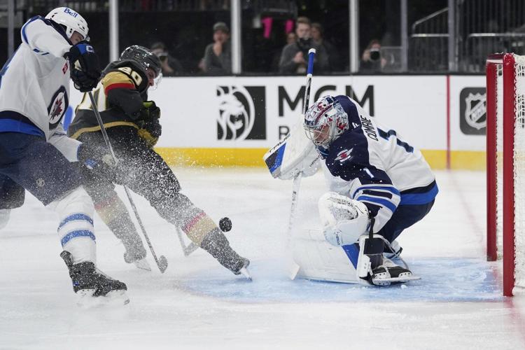 Comrie records shutout as Jets beat Golden Knights 4-0 in matchup of divisional leaders