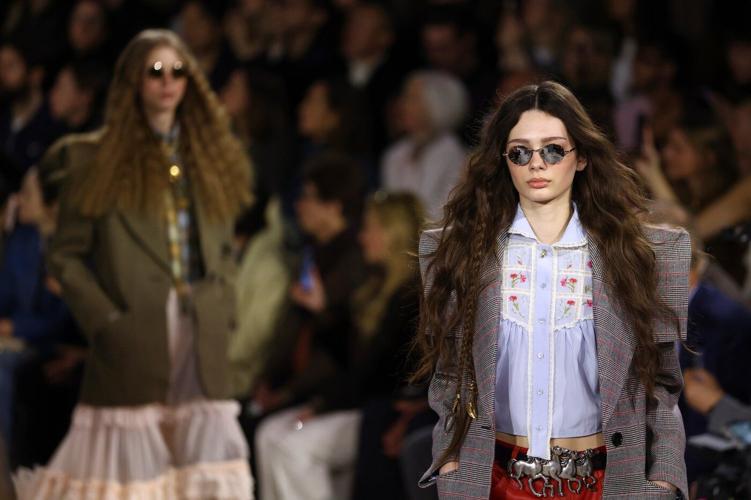 In Paris fashion, skin is in and celebrities rule the runways