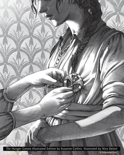 Illustrated edition of first 'Hunger Games' novel to come out Oct. 1