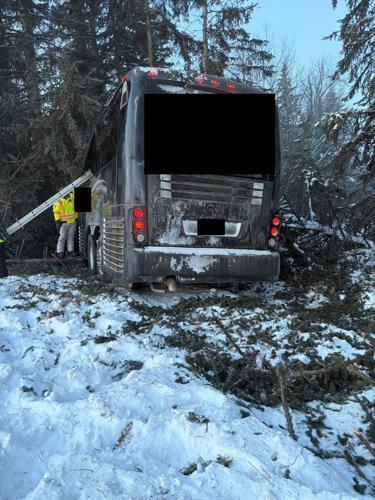 Bus carrying junior hockey team crashes in northern Alberta, two sent to hospital