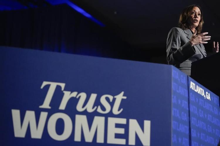 'She should be alive today' - Harris spotlights woman's death to blast abortion bans and Trump