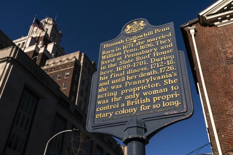 The tribes wanted to promote their history. Removing William Penn's statue wasn't a priority