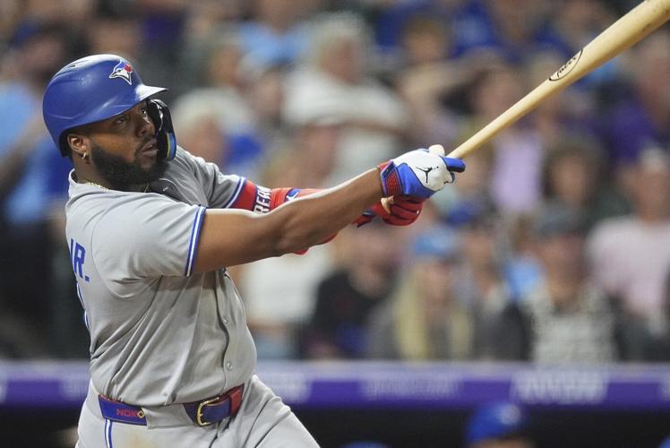 Blue Jays go deep 5 times, Varsho gets 6 RBIs in 10-4 win over Rockies