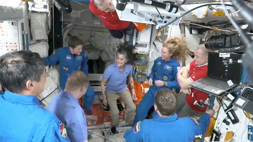 NASA's stuck astronauts are finally on their way back to Earth after 9 months in space