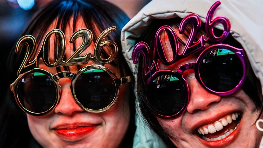 Photos of New Year's celebrations across the globe