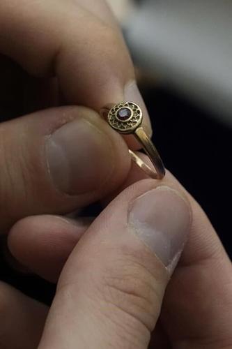 Jewelry seized by the Nazis from Polish concentration camp prisoners is returned to families