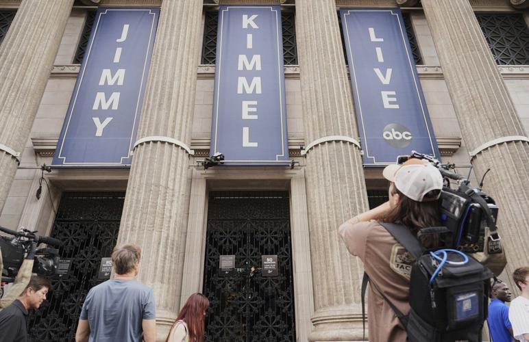 Kimmel's future hangs in balance after ABC suspends his late-night show over Charlie Kirk comments