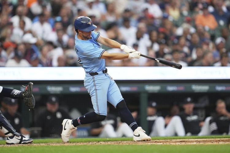 Surging Blue Jays beat slumping Tigers in a matchup of 1st-place teams going in opposite directions