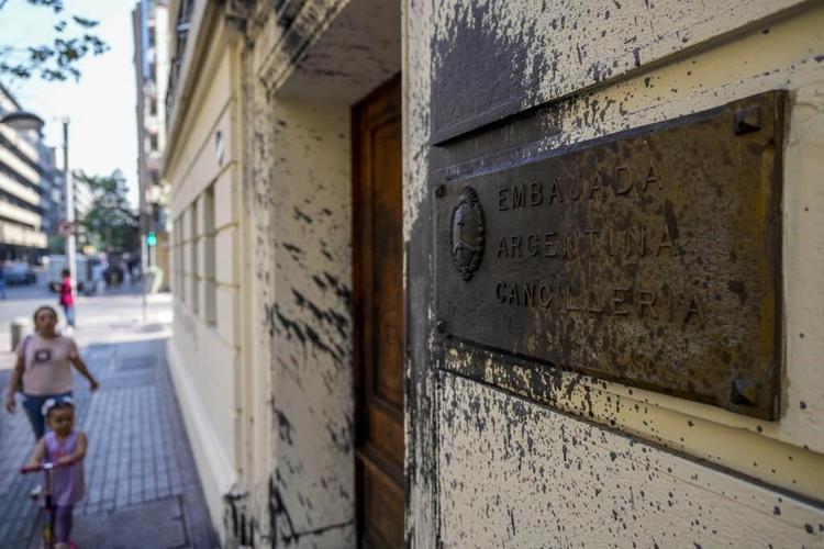 Argentina's president warned of a tough response to protests. He's about to face the first one
