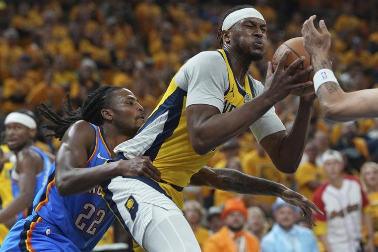 Game 4: Gilgeous-Alexander goes wild in the 4th, Thunder rally to top Pacers 111-104 and tie Finals