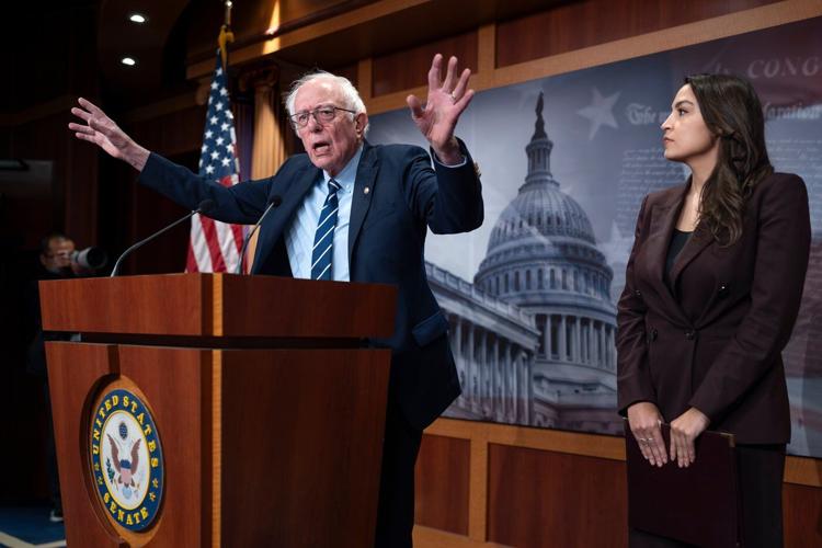Sanders, Ocasio-Cortez push bill to impose AI data center moratorium