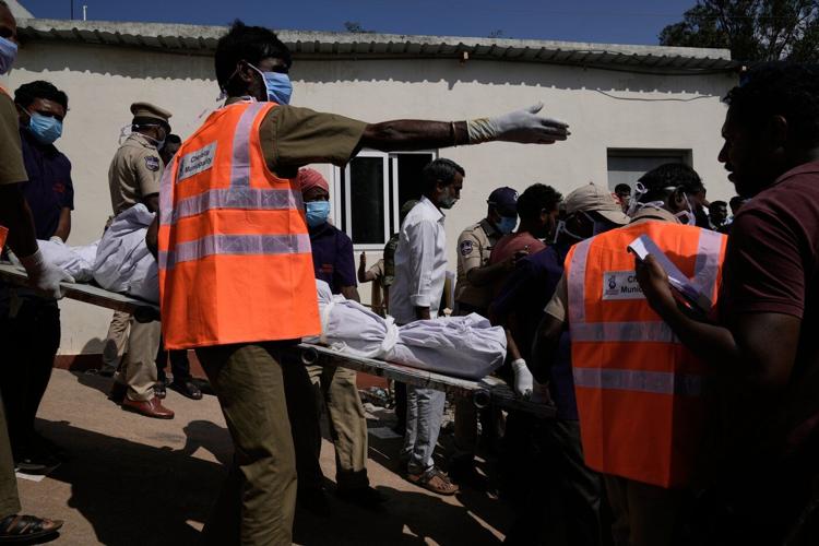 Truck rams into bus in southern India, killing at least 20