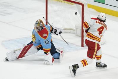 Andersson, Flames top Tkachuk, Panthers in shootout 5-4