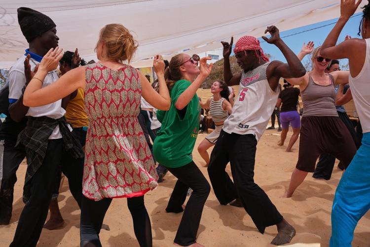 A sun-baked Senegal village erupts in color for one of Africa’s biggest dance festivals