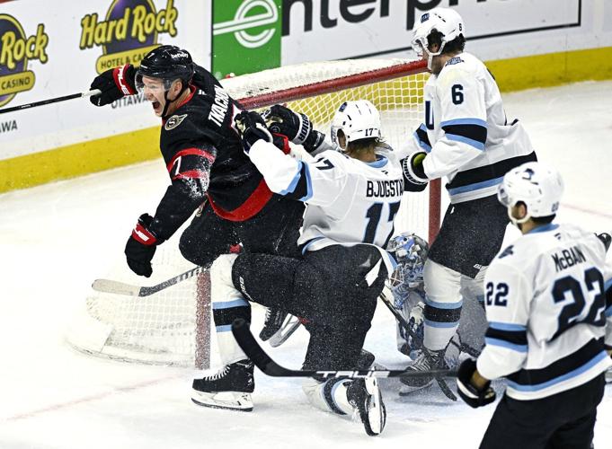 Senators beat Utah 3-1 for weekend sweep at home