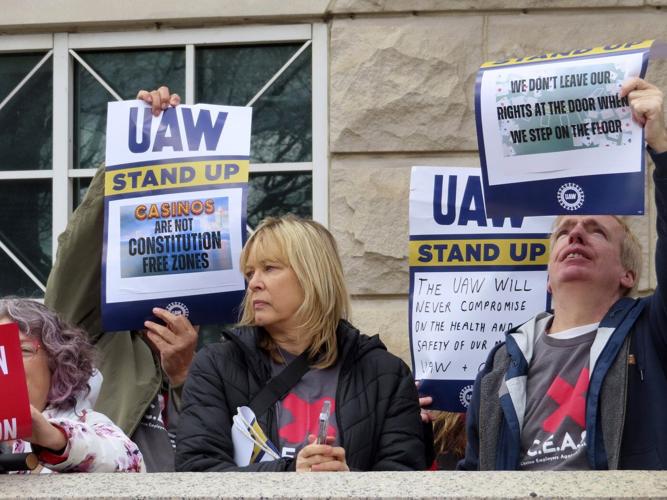 Rival union official says Atlantic City casino union boss should resign for opposing a smoking ban