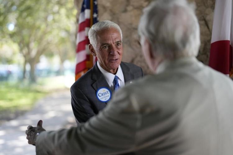 Florida Gov. DeSantis faces off against Crist in only debate