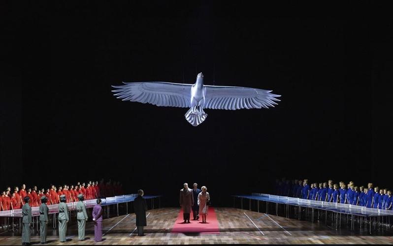 Fleming stars as `Nixon in China' arrives at Paris Opera