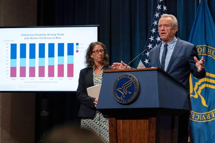 Health secretary Robert F. Kennedy Jr. says US autism cases are climbing at an 'alarming rate'