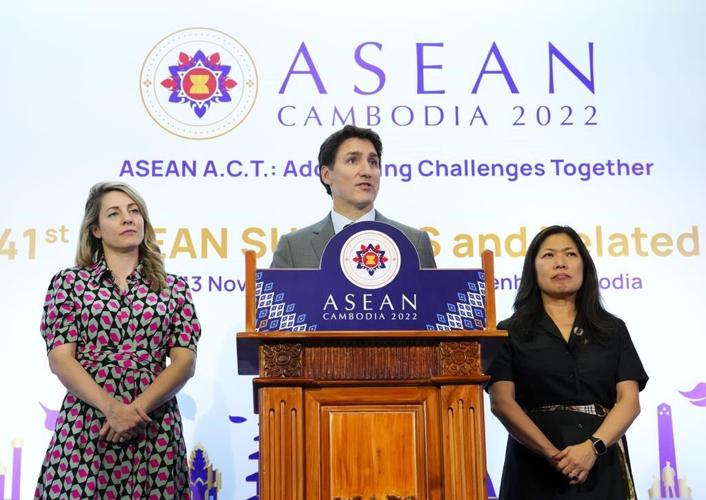 Trudeau arrives in Indonesia for G20 summit with aim of further isolating Russia
