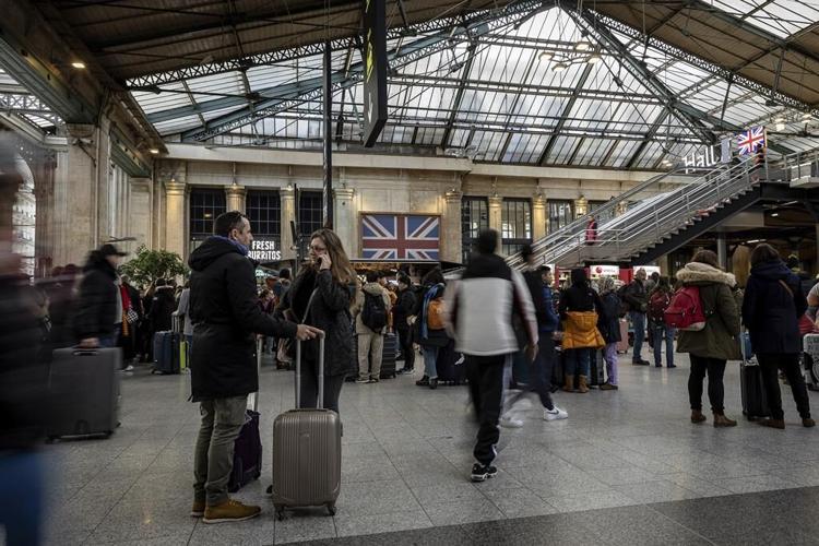 Eurostar cancels trains due to flooding, stranding hundreds of travelers in Paris and London