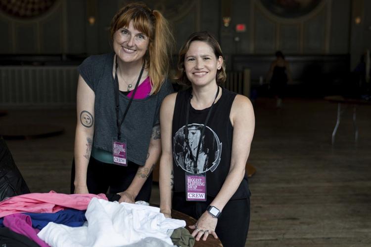 Neighbors help neighbors with resources like clothing swaps, community fridges