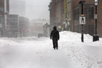 Lingering winter storm to dump more snow in N.L. today, high winds also expected