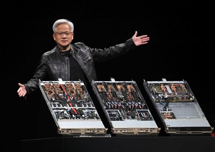 Nvidia's CEO says it has US approval to sell its H20 AI computer chips in China