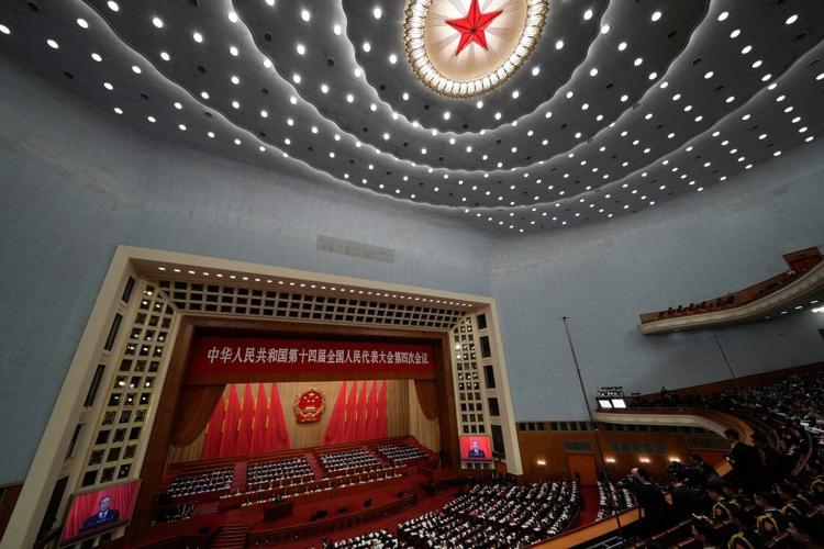 Photos from the meeting of China’s ��ɫtv People’s Congress