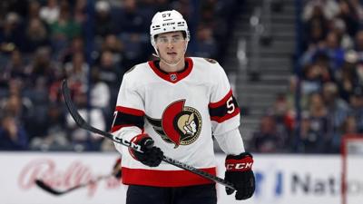 Pinto rejoins Senators at practice as season debut approaches following suspension
