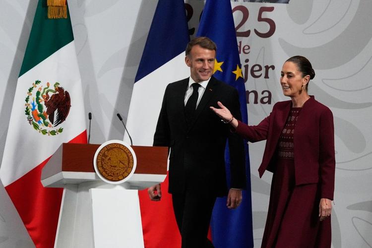 Mexico and France announce plan to boost economic and cultural ties after leaders meet