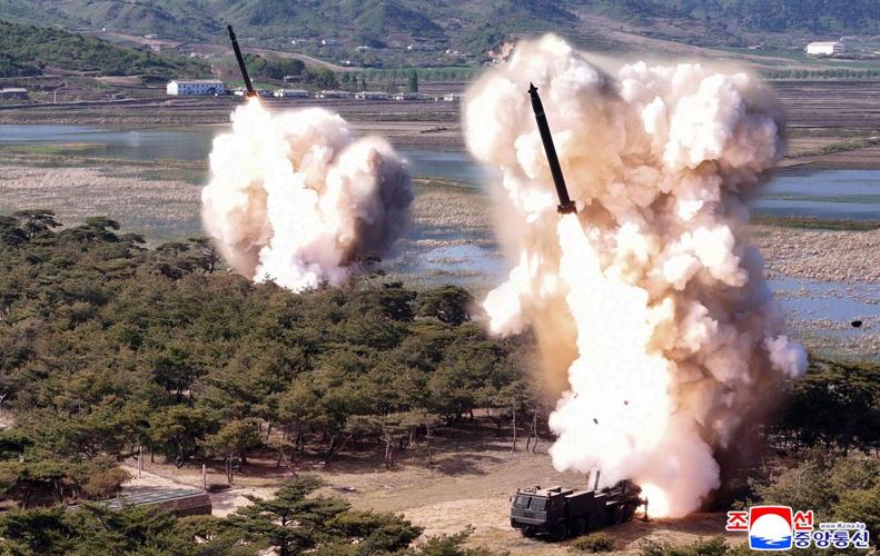 North Korea says leader Kim supervised missile tests simulating nuclear strikes against rivals