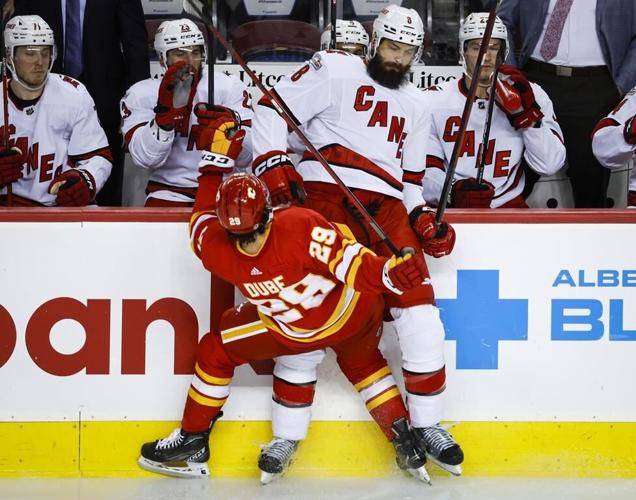 Toffoli's overtime goal gives Flames 3-2 win over Hurricanes
