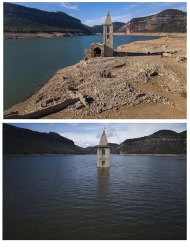 A parched Spain has emerged from drought only to face floods