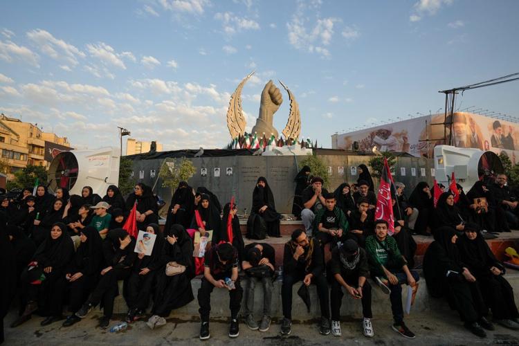 Iran begins a procession through Tehran for Supreme Leader Ayatollah Ali Khamenei's funeral