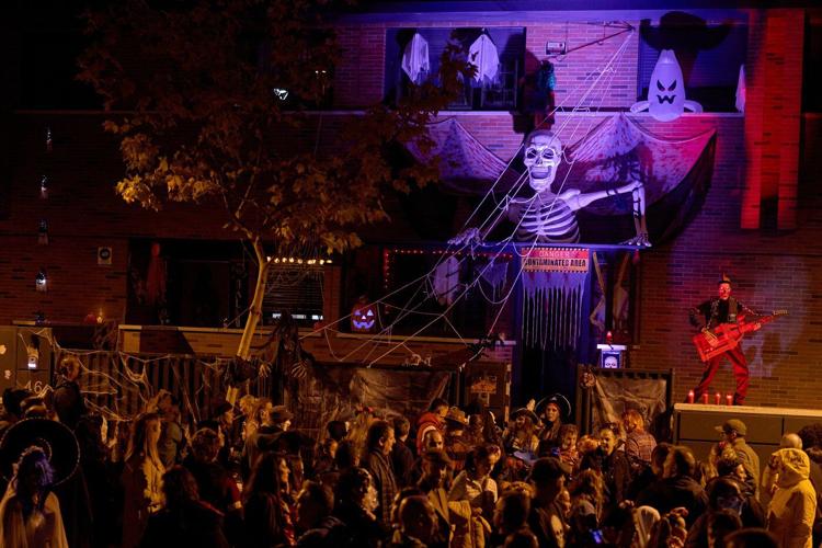 Halloween and a declining Christian tradition coexist on All Saints' Day in Spain