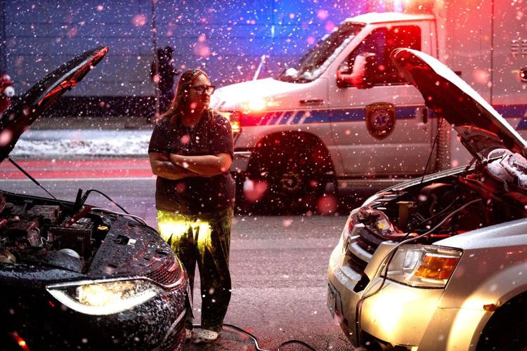 A winter storm threatens to bring blizzards and ice to parts of the U.S., hampering holiday travel