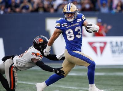 Lions, Bombers faceoff with first place in the CFL's Western Division at stake