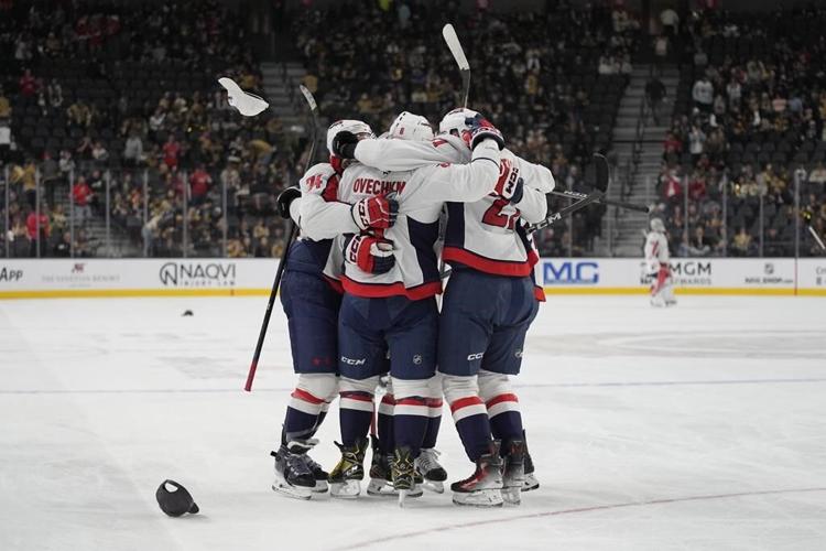 Ovechkin records 1st hat trick of the season in Capitals 5-2 win at Vegas
