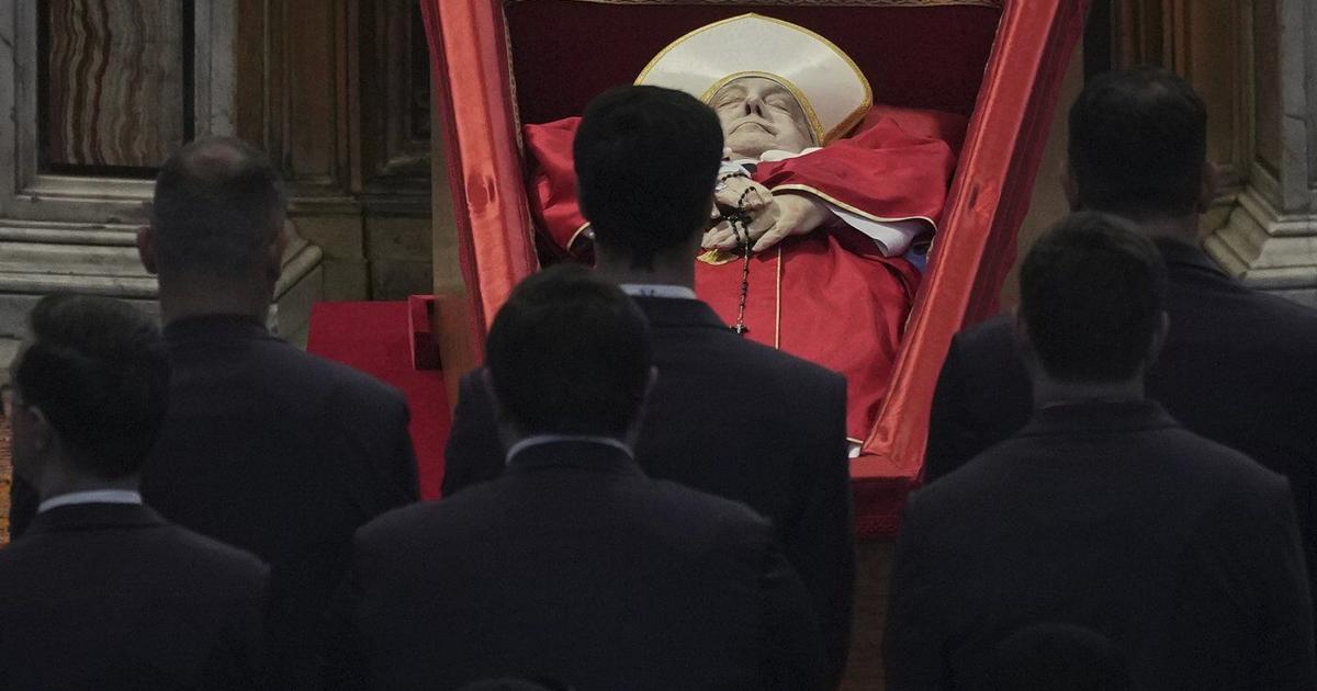 The Pope Rode Mighty and meek say farewell to Pope Francis during Vatican funeral and ...