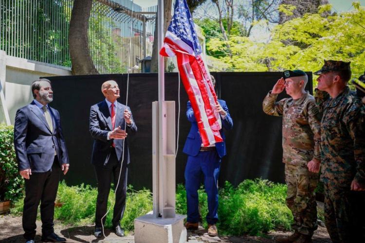 Long-shuttered US ambassador's residence in Damascus is reopened as Washington mends ties with Syria