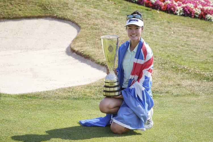 Grace Kim with a stunning finish wins Evian Championship for her first major