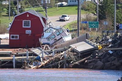 Fiona aurait coûté 35 M $ à Maritime Electric dans l'Île-du-Prince-Édouard