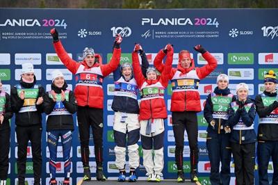 Canada wins second gold medal at world under-23 cross-country ski championship