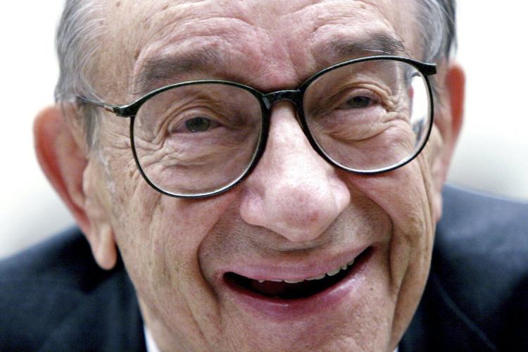 Photos of late Fed chair Alan Greenspan through the years
