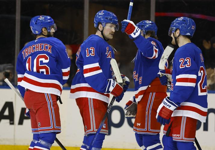 Shesterkin makes 20 saves as Rangers rock Senators 5-0