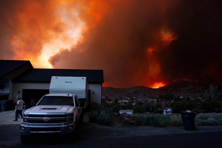 Heat, wind and drought conditions spark wildfires in US West