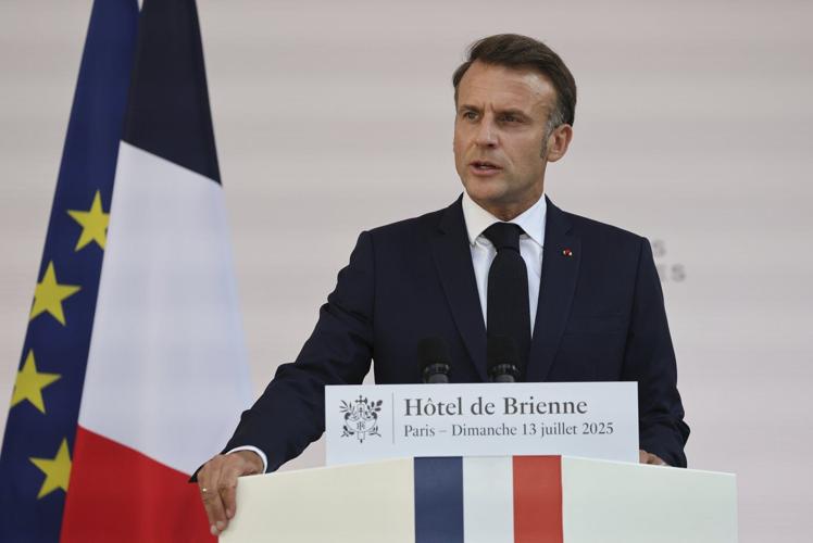 French President Macron announces 6.5 billion euros in extra military spending in next two years