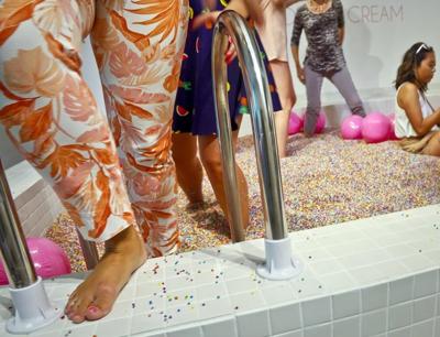 NYC's ice cream museum is sued by a man who says he broke his ankle jumping into the sprinkle pool